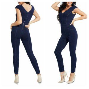 guess bria denim jumpsuit